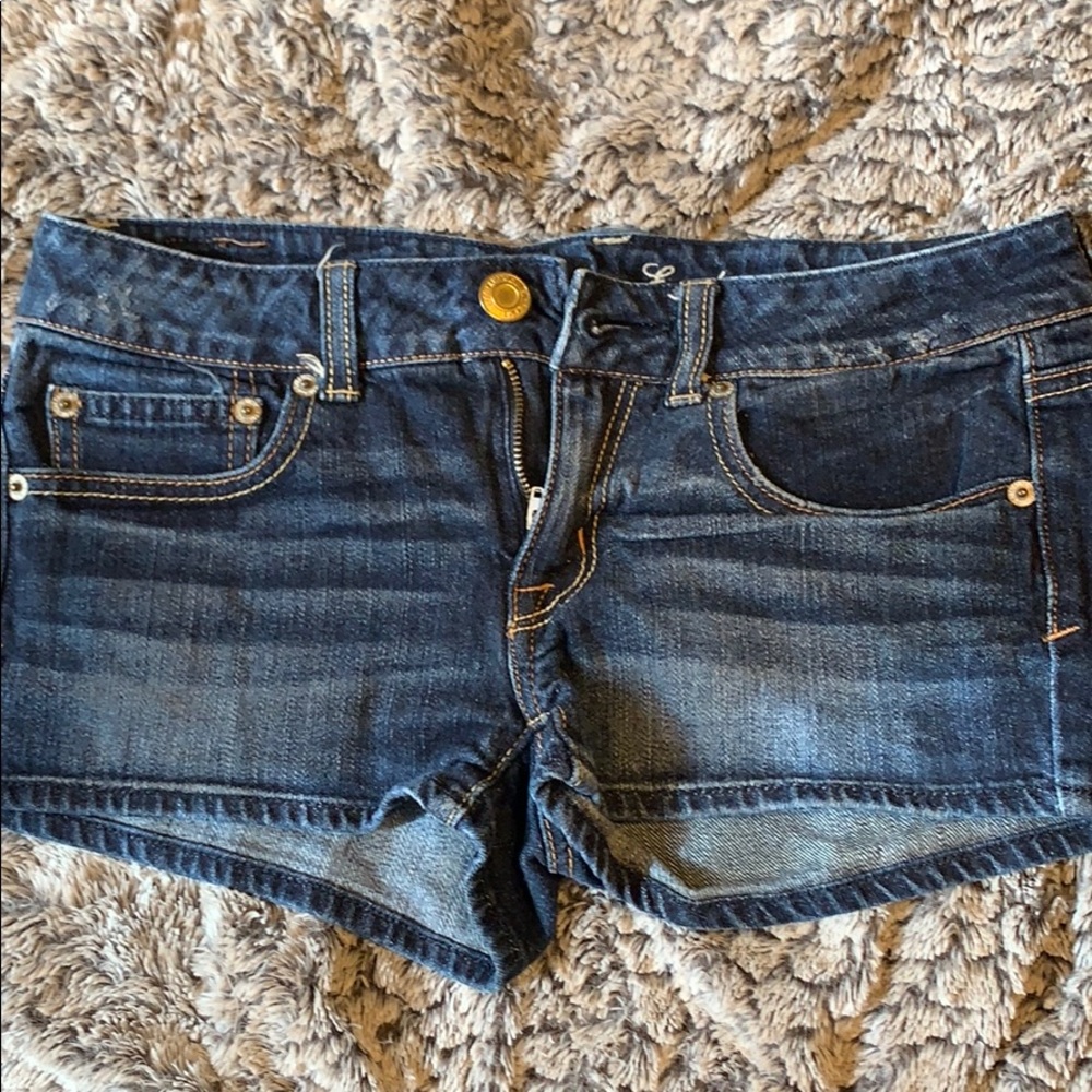 AEO denim shorts!
